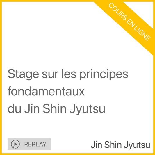 Les Principes Fondamentaux du Jin Shin Jyutsu - Octobre 2024