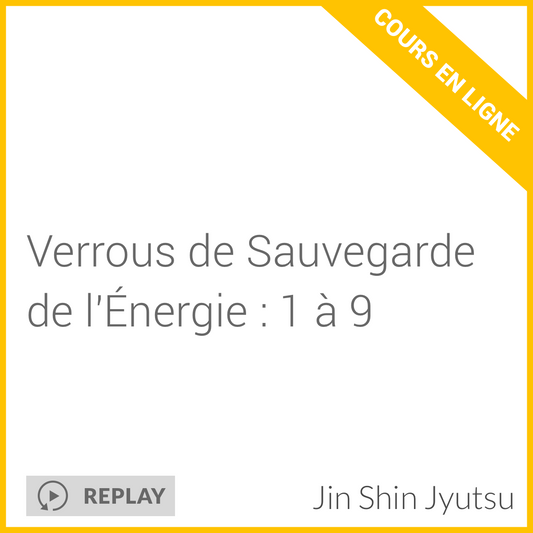Verrous de Sauvegarde de l’Énergie 1 à 9